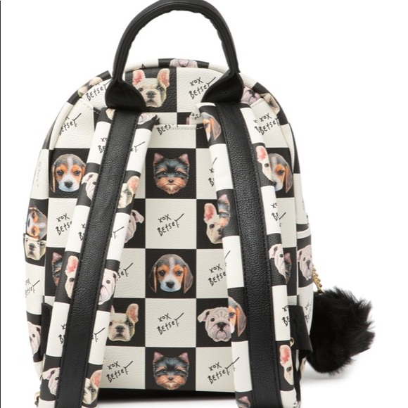 🎉Last One!!🎉 NEW Betsey Johnson FurPup Backpack - Picture 4 of 5
